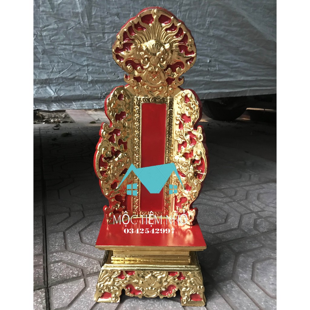 Bài vị thờ gia tiên-Long vị thờ-Linh vị gỗ mít