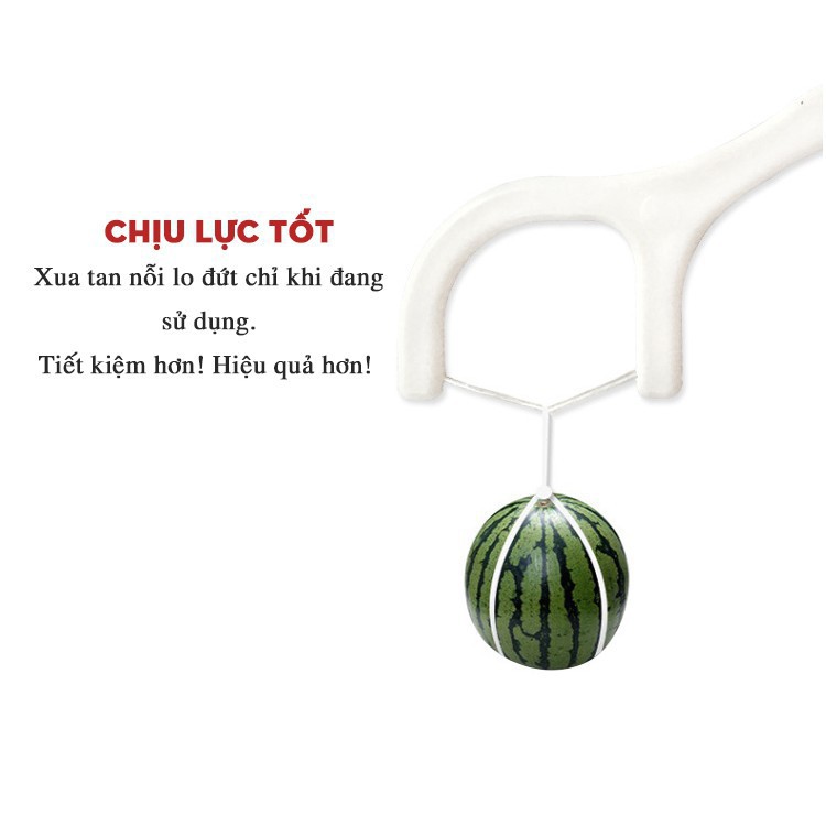 Tăm chỉ nha khoa Oraltana túi 50 cái chất liệu an toàn giúp loại trừ các mảng bám, thức ăn thừa trong khe răng - 1 Túi