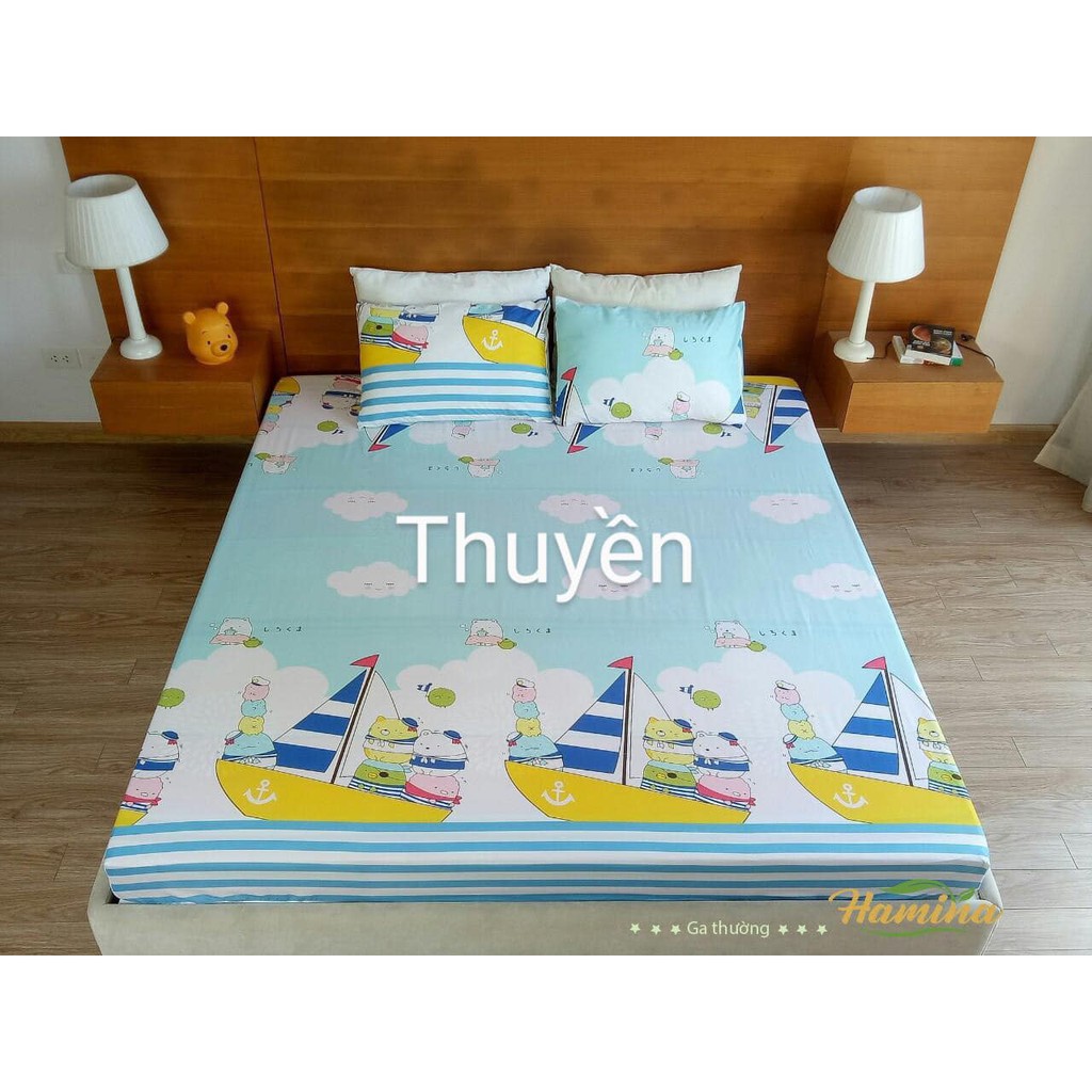 Ga chống thấm cotton poly Hamina (không kèm vỏ gối)