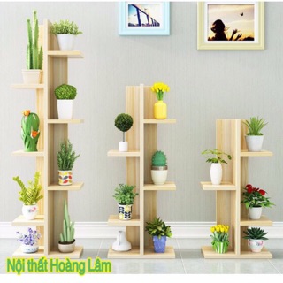 Kệ trang trí hình cây đơn giản