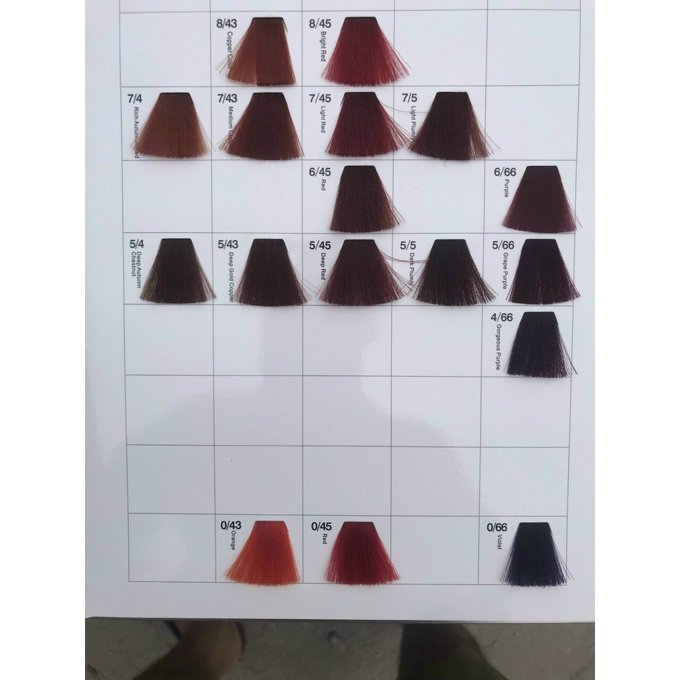 Màu nhuộm tóc Helida