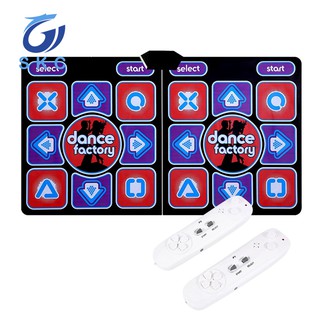 Tấm thảm trải chơi game nhảy kết nối TV kèm hai tay cầm điều khiển