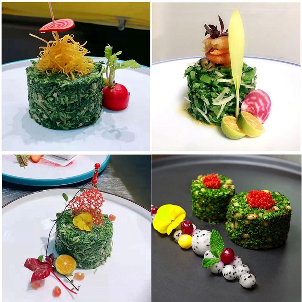 YIYU Set 3 Khuôn Làm Cơm Chiên Bằng Thép Không Gỉ DIY