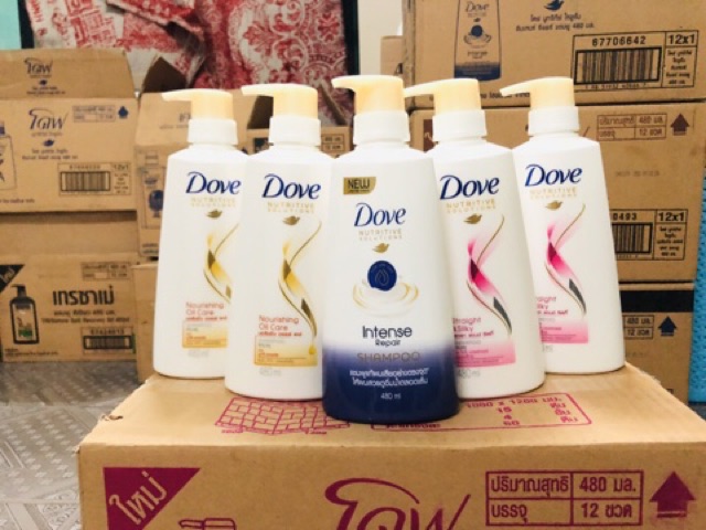 Dầu gội- Dầu xả Dove Thái Lan 4 màu tùy chọn - 460ML