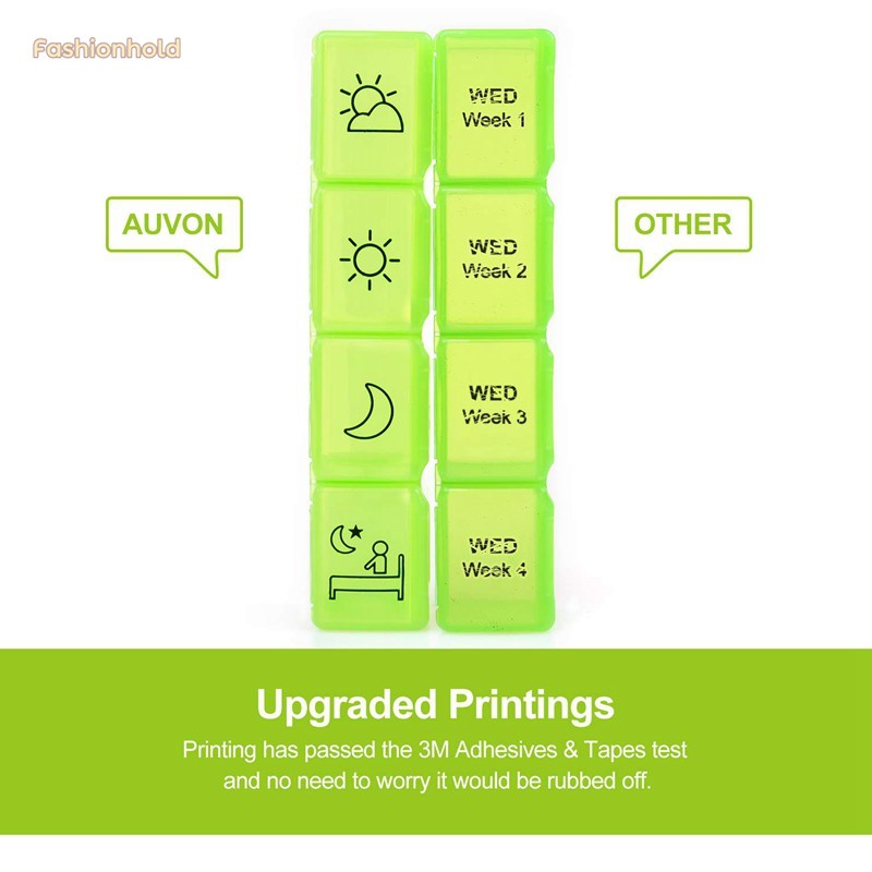 Hộp Đựng Thuốc 7 Ngày / 4 Thời Gian Tiện Lợi | BigBuy360 - bigbuy360.vn