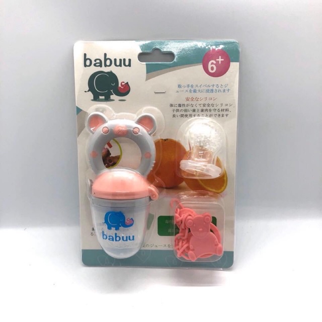Túi nhai ăn dặm Babuu cho bé tập ăn