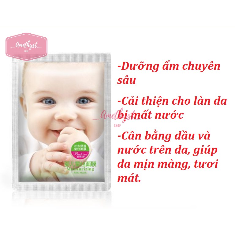 COMBO 20 Miếng Mặt Nạ Dưỡng Da Babiqi Moisturizing Baby Skin Mask