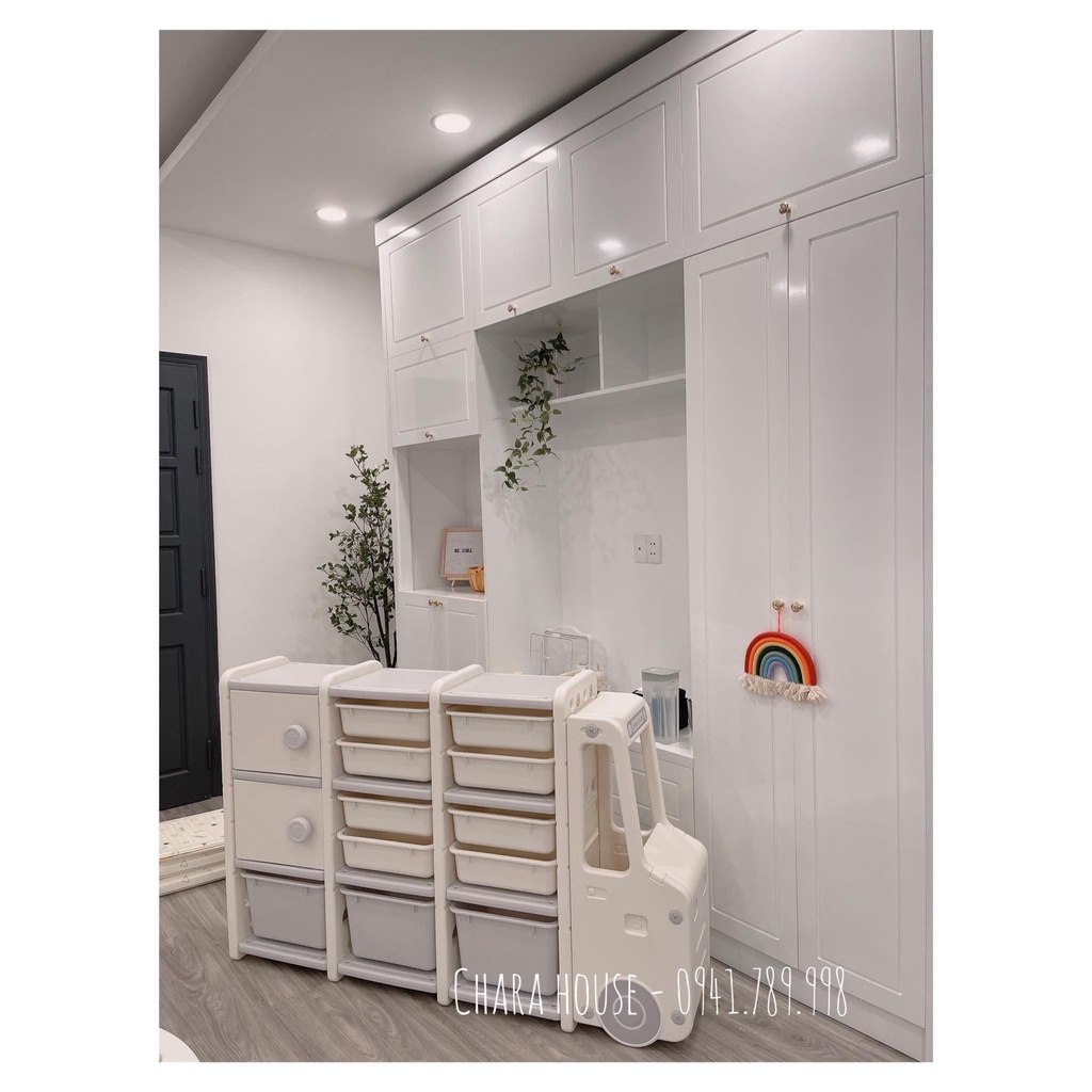 Kệ đồ chơi ô tô HOLLA/ BABYPODS hàng cao cấp