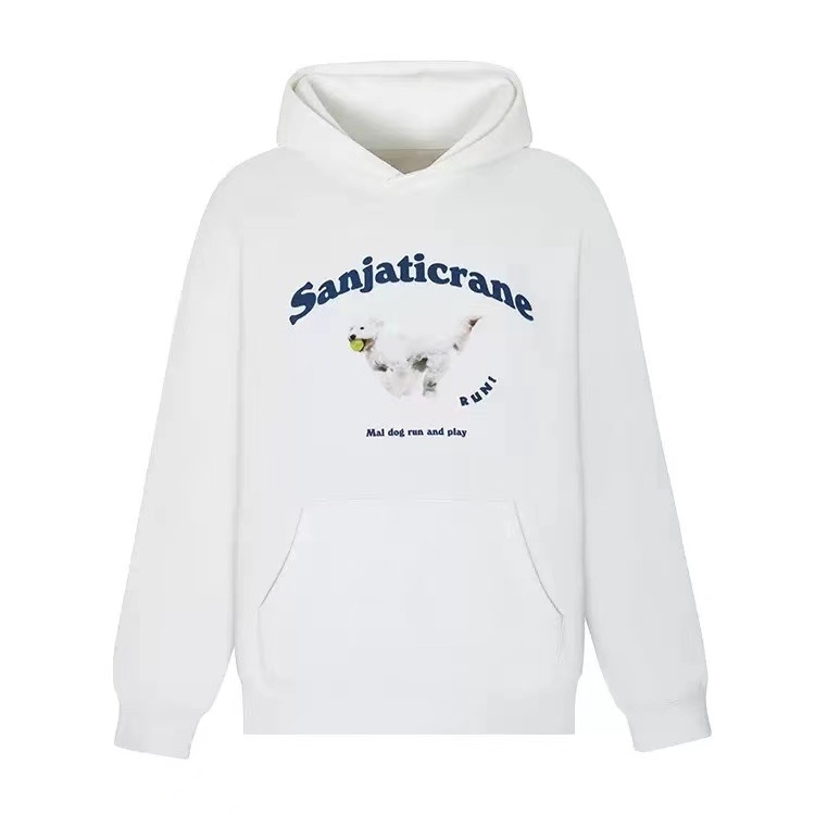 NRVP Áo Hoodie Tay Dài Oversize In Họa Tiết Phong Cách Hàn Quốc Kiểu Mới Cho Nam / Nữ