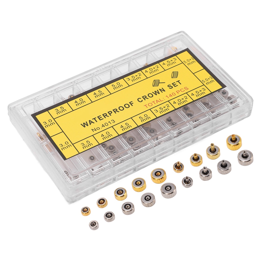 Có thể bán buôn Hộp 140 Phụ Kiện Sửa Chữa Thay Thế Cho Đồng Hồ Đeo Tay Bằng Thép Không Gỉ westvirginia058 Hàng giao ngay