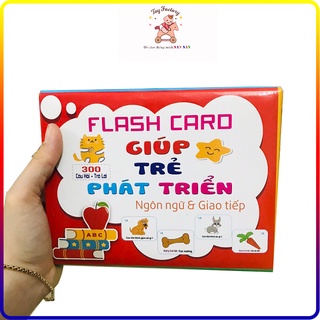 Bộ flashcard giúp trẻ phát triển ngôn ngữ và giao tiếp - Thẻ học thông minh