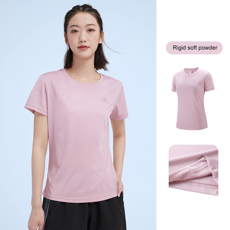 Áo thun CAMEL thể thao chất liệu nhanh khô cao cấp cho nữ