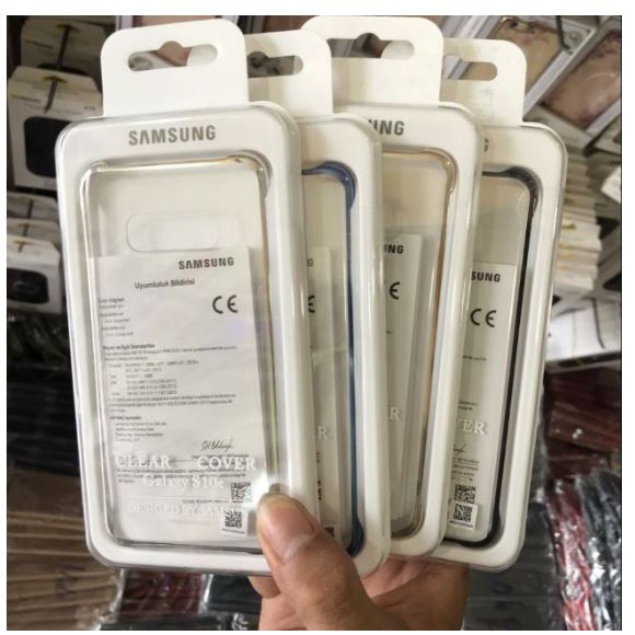 Ốp lưng Samsung Galaxy S10/ S10E/ S10 Plus Clear Cover chính hãng