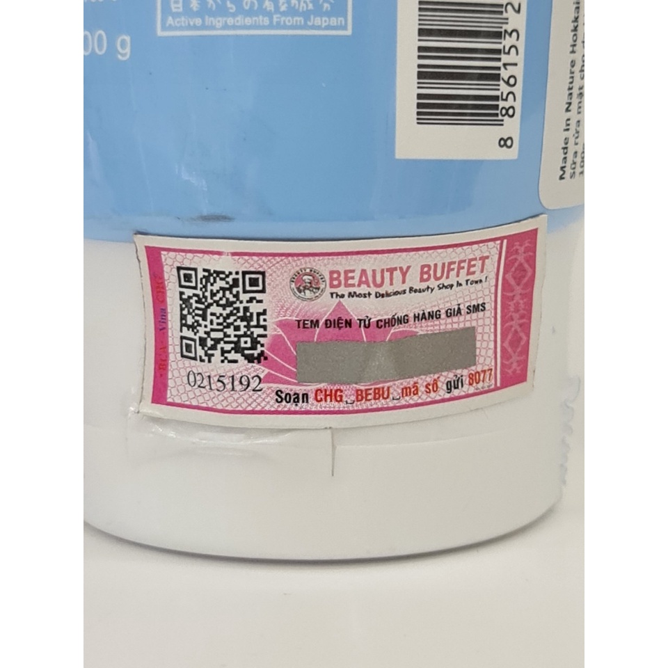 Sữa Rửa Mặt Dưỡng Ẩm Sáng Da Made In Nature Hokkaido 100g Thái Lan