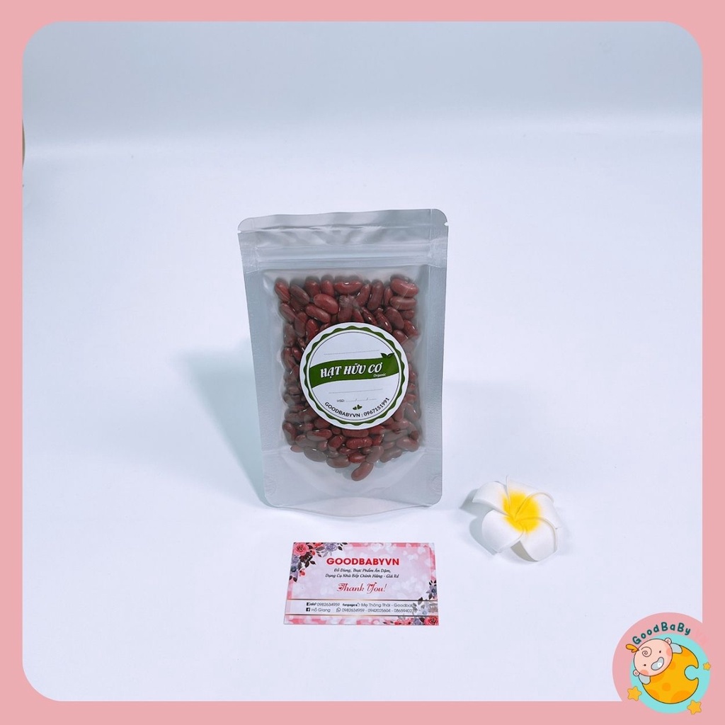 Đậu đỏ (Đậu thận) hữu cơ Kidney Markal 100- 500gr Goodbabyvn