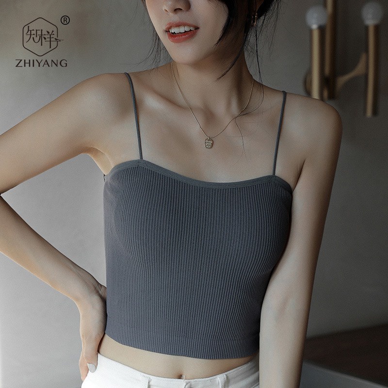 Áo Bra Nữ Thun Tăm Dây Mảnh Siêu Gợi Cảm Mẫu Bra Mới Siêu Hot A03
