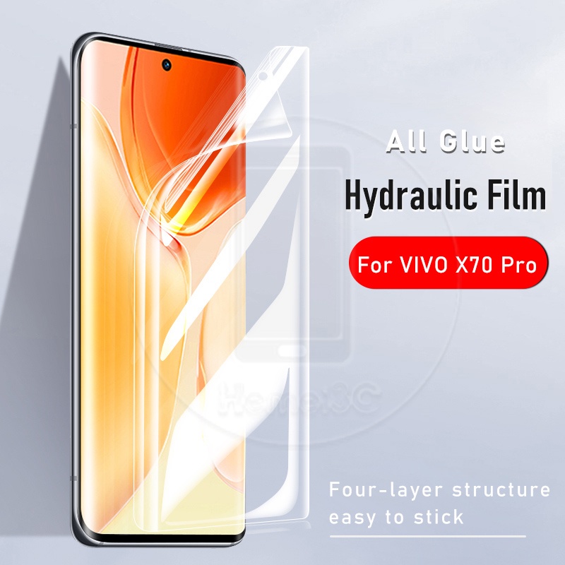 Miếng dán bảo vệ toàn màn hình dành cho Vivo X70 X60 X50 Pro Pro+ Plus X70Pro
