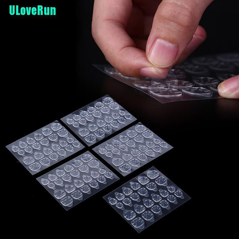 Set 5 Tờ / 24 Miếng Dán Móng Tay Giả Hai Mặt Tiện Lợi