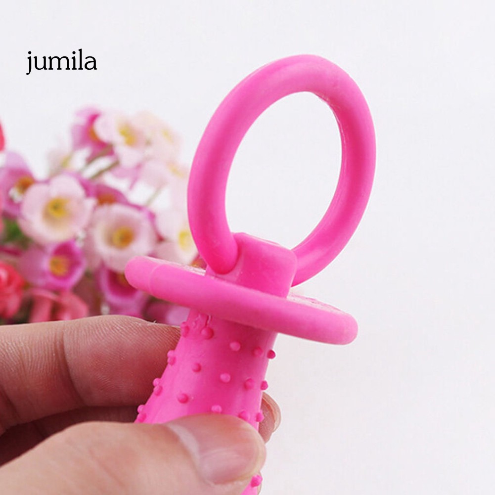 1 Núm Vú Giả Bằng Cao Su Màu Sắc Ngẫu Nhiên Cho Thú Cưng