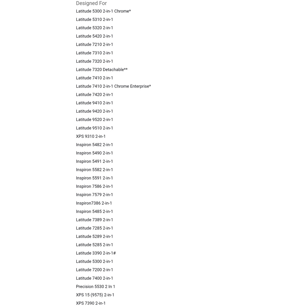 Bút cảm ứng Dell Premium Active Pen - PN579X - Màu Đen - New SEAL