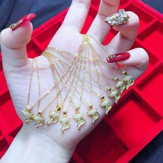 Dây hồ ly bạc xi vàng tây💃💃💃
