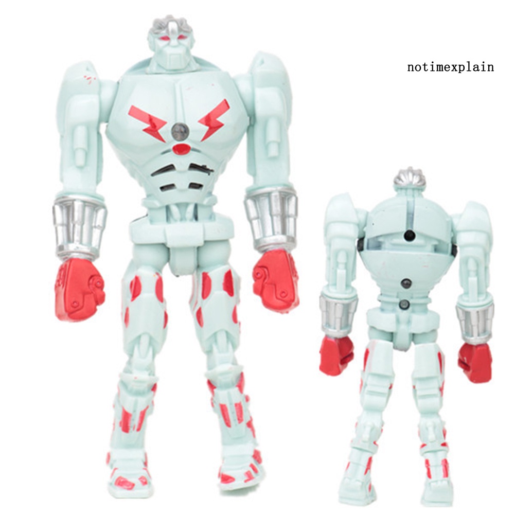 Set 8 mô hình đồ chơi nhân vật Adam Raider trong phim hoạt hình "Real Steel"