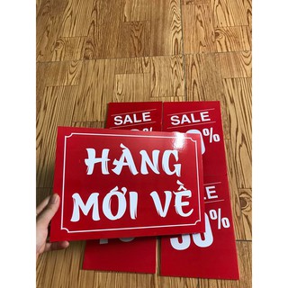BẢNG HÀNG MỚI VỀ - DÙNG CHO SHOP THỜI TRANG - phụ kiện cho shop