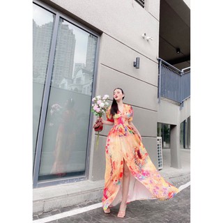 ĐẦM MAXI HOA XINH XINH