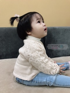 Áo len dệt kim Zara kid