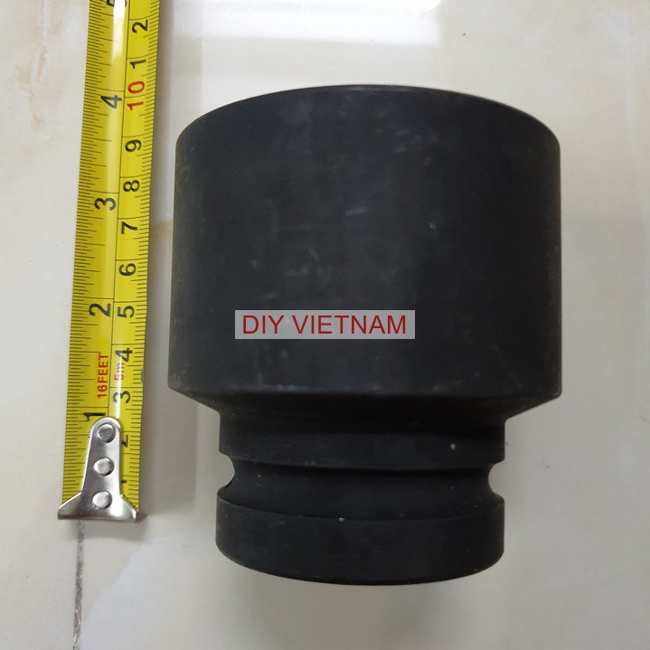 Tuýp đen ngắn đầu 1 inch Kouritsu Nhật Bản (bán lẻ cỡ)