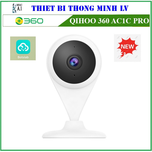 CAMERA QUAN SÁT IP QIHOO 360 AC1C PRO - 1296P / H265 / APP MỚI BOTSLAB - PHIÊN BẢN QUỐC TẾ