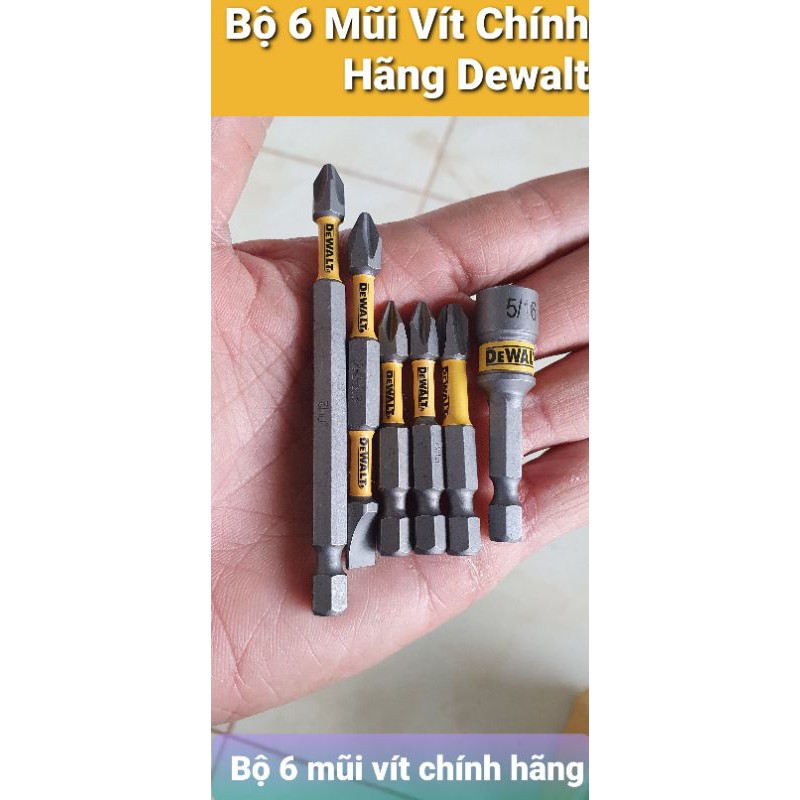 Bộ Mũi Vít Dewalt Chính Hãng
