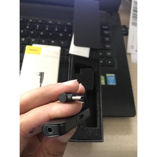 Cáp chuyển đổi Type-C to Type-C + Audio 3.5mm Baseus L53