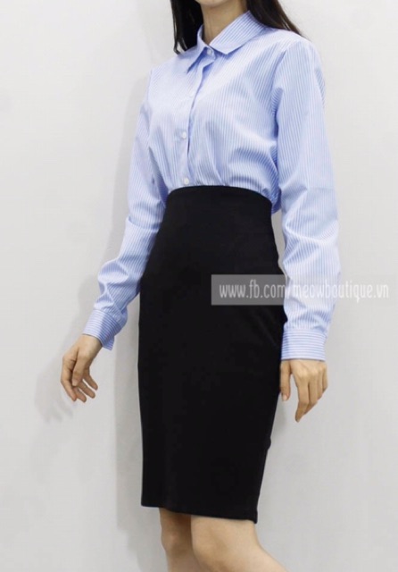 [Mã WASKT304 giảm 15% tối đa 30K đơn 99K] [Hình thật tự chụp] Chân Váy Bút Chì Công Sở Xẻ Sau Meow Boutique | BigBuy360 - bigbuy360.vn