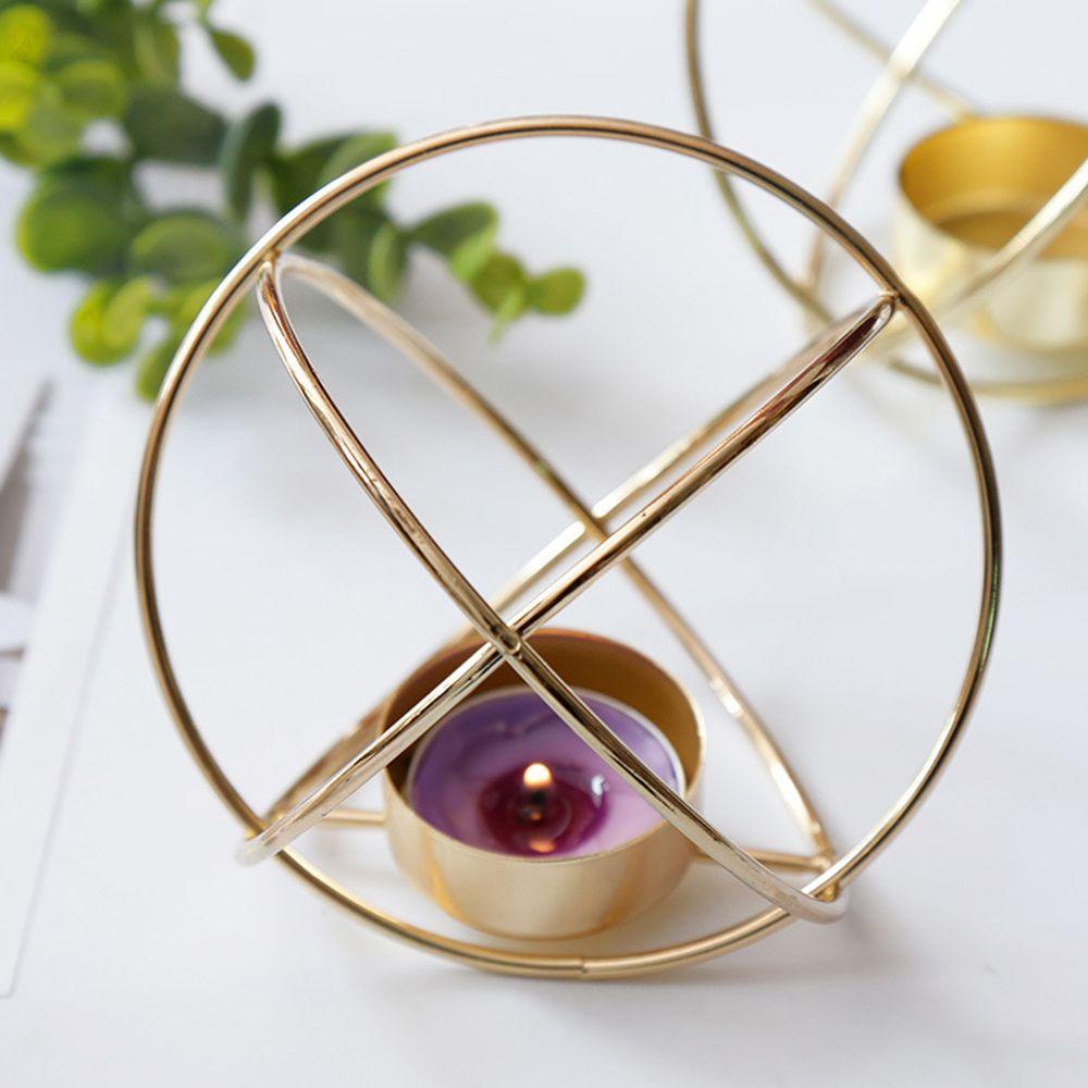 Giá Đỡ Đèn Cầy Bằng Kim Loại Phong Cách Cổ Điển Độc Đáo Trang Trí Nhà Cửa / Tiệc Cưới
