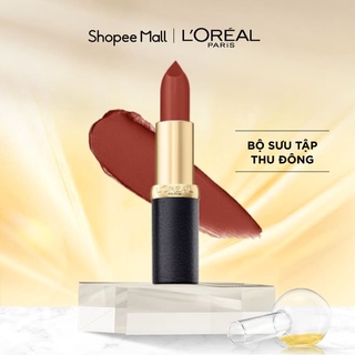  Son lì mịn môi L'Oreal Paris Color Riche Matte BỘ SƯU TẬP THU ĐÔNG 3.7g