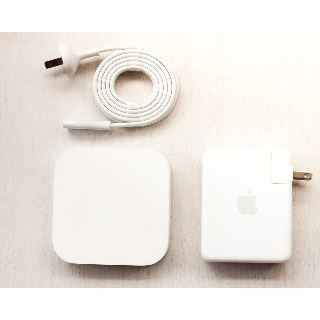 Wifi kiêm DAC phát nhạc airplay, không dây Airport Express A1392 MC414 A1264, hỗ trợ Lossless Flac, APE, Wav, Mp3, wma