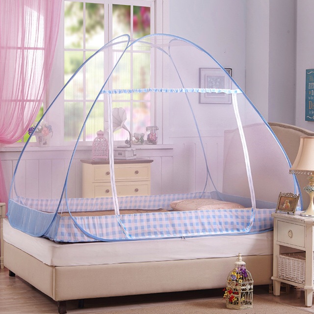 Mùng chụp tự bung có cửa