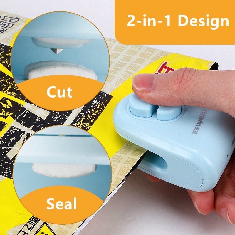 Máy Hàn Miệng Túi Nhựa Mini Cầm Tay Có Cổng Sạc USB Sử Dụng Tại Nhà