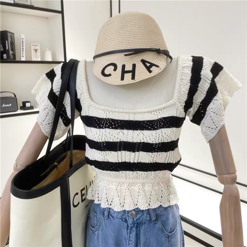 Áo len croptop Zr