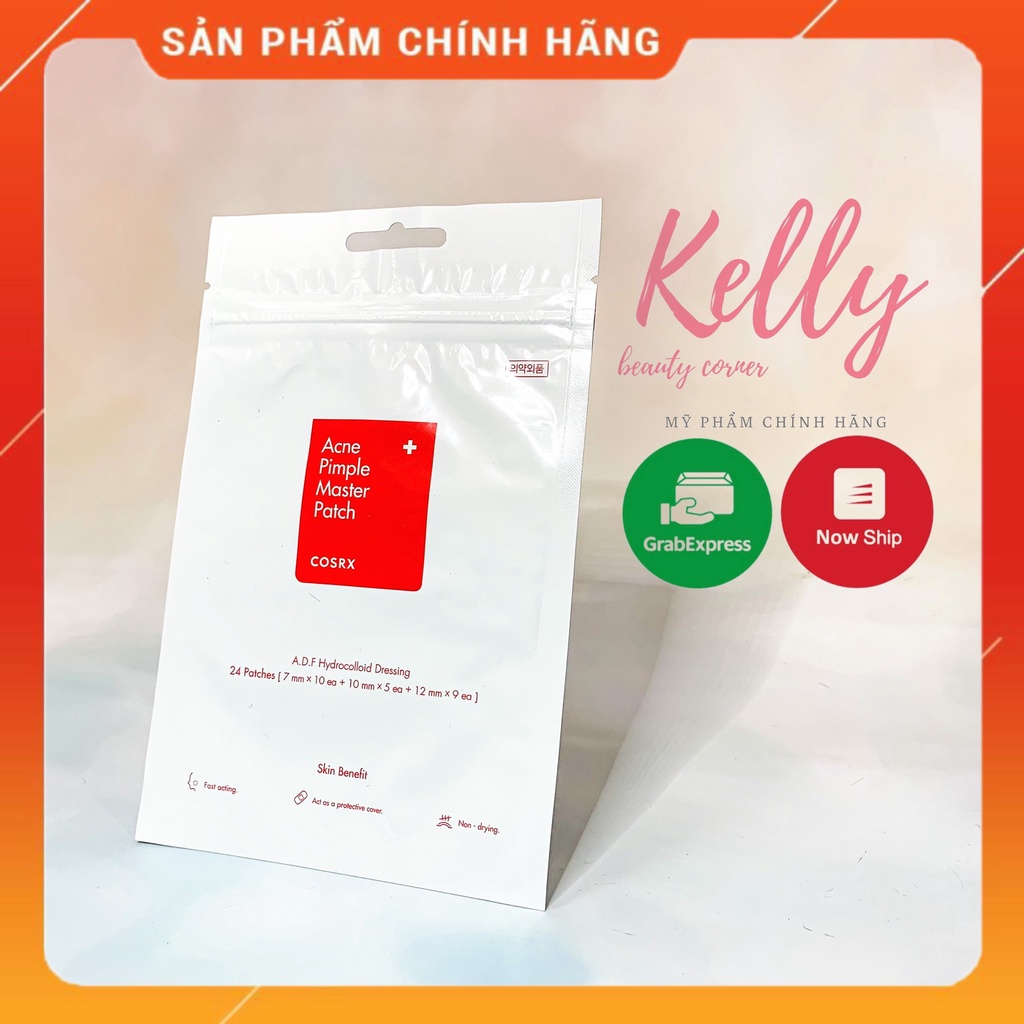 MIẾNG DÁN MỤN TRỨNG CÁ COSRX Acne Pimple Master Patch