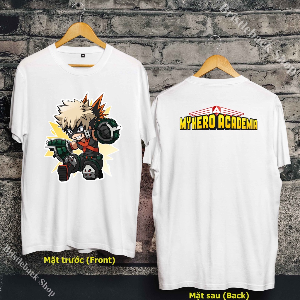 🍭Áo Phông Izuku - Katsuki Bakugou - Yagi Toshinori - Shoto - Kendo siêu rẻ - T20MHA-043
