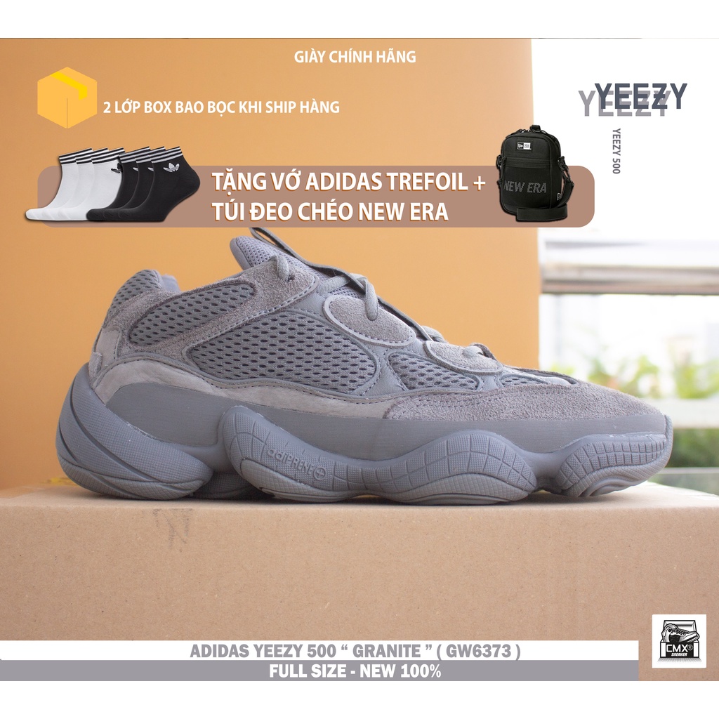 [ HÀNG CHÍNH HÃNG ] GIày Adidas Yeezy 500 Granite ( GW6373 ) - REAL AUTHENTIC 100%