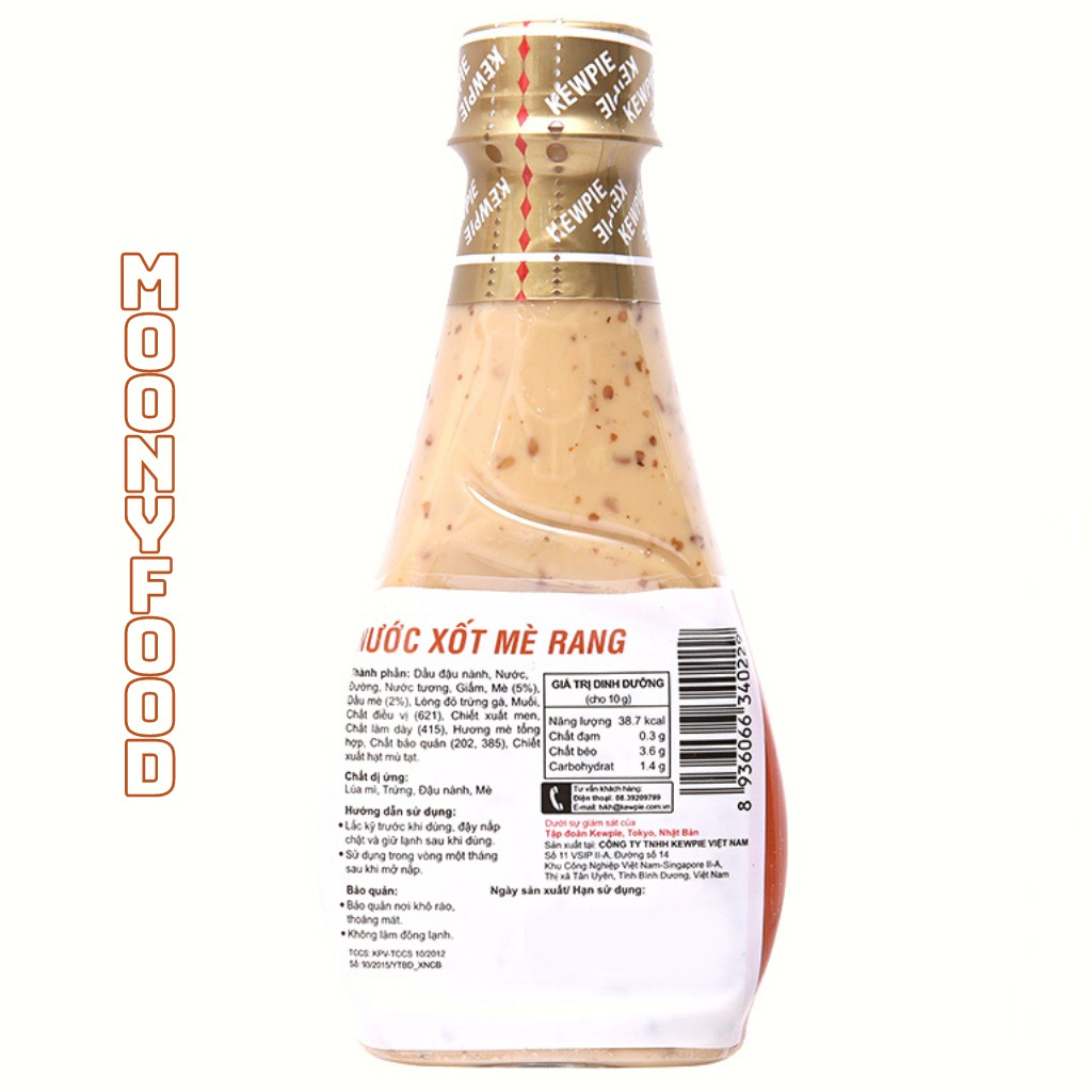Sốt Mè Rang Kewpie Chai 210 ml