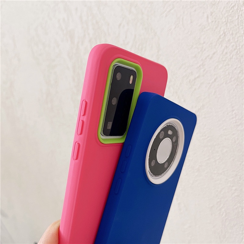 Ốp Điện Thoại Silicon Dẻo Màu Kẹo Bảo Vệ Toàn Diện Cho Xiaomi Redmi Note 10 5G 8 Pro 9A 9T Mi 11 Lite POCO F3 X3 GT