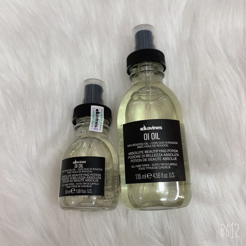 [ DAVINES ]Tinh dầu Davines Oi Oil – 50ml / 135ml, dưỡng tóc bóng, mềm mượt