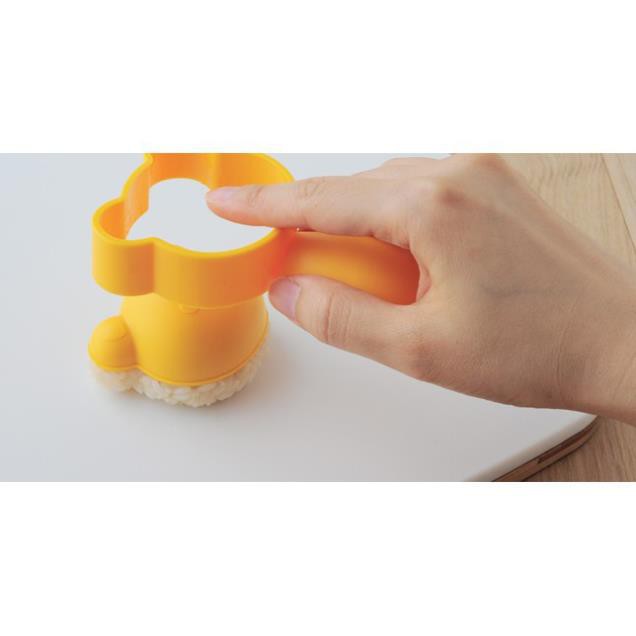 KHUÔN ÉP CƠM BENTO 4 ANH EM HEO HỔ GẤU ẾCH - Cao cấp