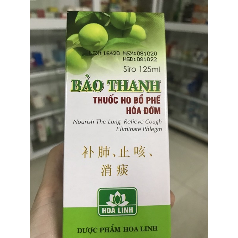 Siro ho Bảo Thanh 125ml