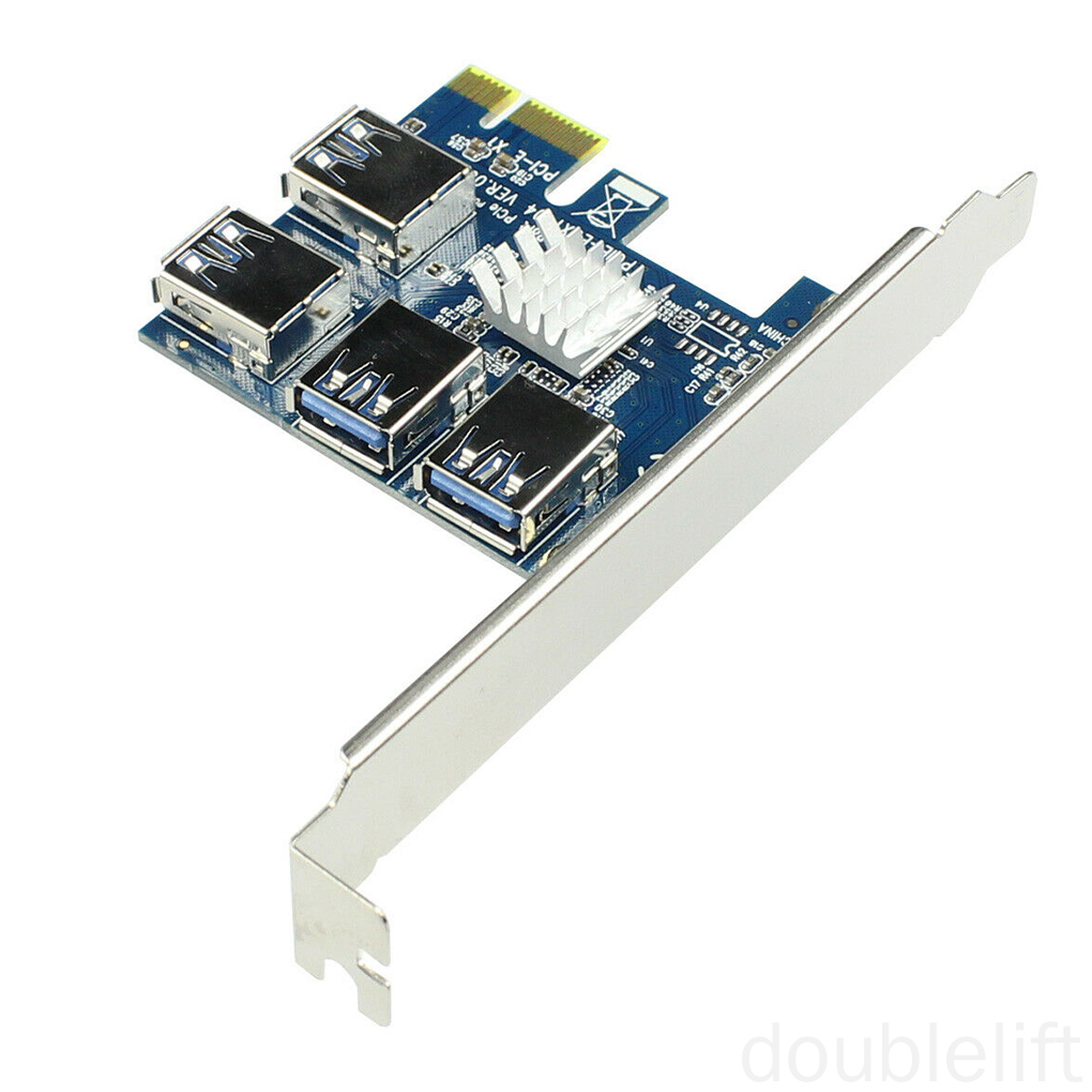 Bảng Mạch Chuyển Đổi Pci-E X1 Sang Usb 3.0 4 Cổng | BigBuy360 - bigbuy360.vn