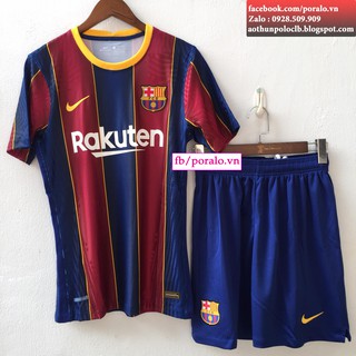 BỘ ÁO ĐẤU BARCELONA 2020/21 - MÃ SP : AD_BAR2021_HOME_SF